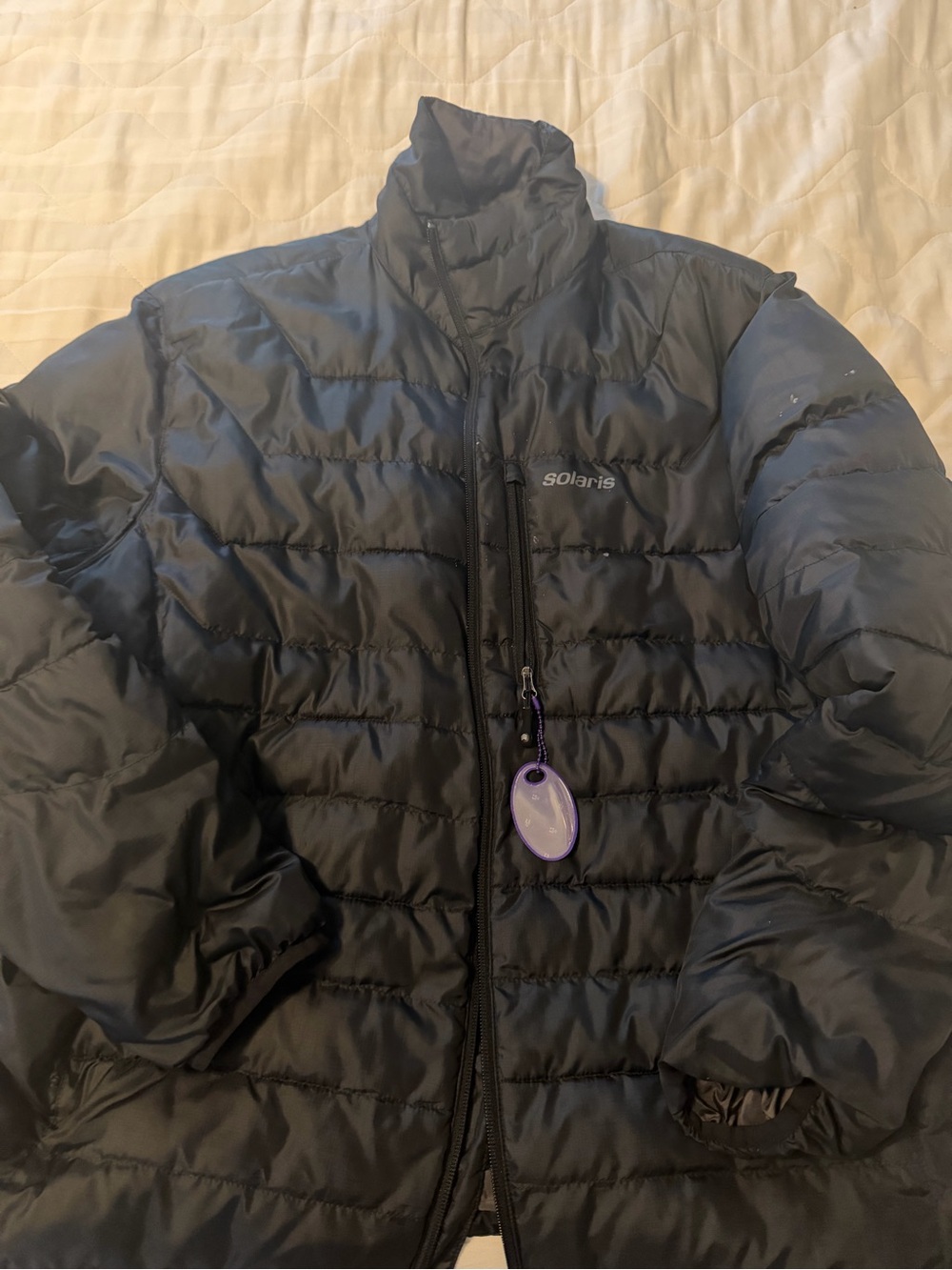 Solaris women’s  Black Quilted Puffer Jacket